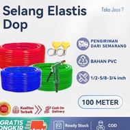 ELASTIC WATER HOSE 1 ROLL 5 1 METER 12 58 34 GARDEN GARDEN WATER HOSE PLANTATION CODE R4D4