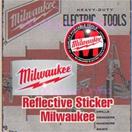 Milwaukee Reflective Sticker