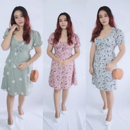 Blue_zone14-mini Dress Flower Free Scrunchie