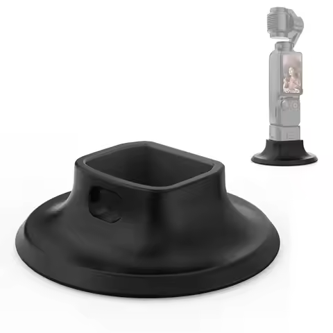 PULUZ For DJI Osmo Pocket 3 Adhesive Type Silicone Dock Desktop Base Bracket Accessories