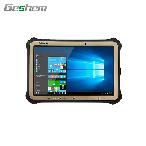 202510 inch rugged tablet pc IP65 waterproof shockproof android win10 linux vehicle car pc resistanc