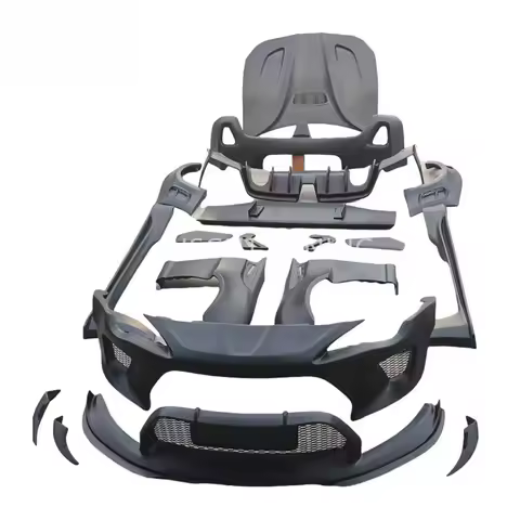 High Quality Robot Style Fiberglass Wide Body Kit Bumper Hood Upgrade Fit For GT86 BRZ
