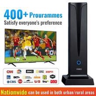 2026 New Ultra HD TV Antenna, Indoor/Outdoor Universal, Built-In Signal Amplifier, 360° & Long Range