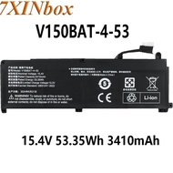 7XINbox V150BAT-4-53 V150BAT-3-41 11.55V 52.5Wh 4545mAh Laptop Battery For Hasee Z8 G8 Z7 Z8 Z8D6 Fo