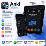 [IOS] Anki mobile flashcards app for iphone and ipad | Lifetime Access