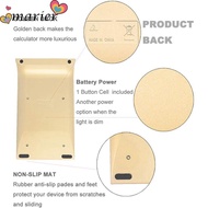 MARIER  Calculator, 114x190x37mm Plastic Calculator, Practical Black/Red/Blue/White Portable Calcula