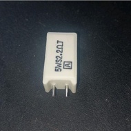 R chalk 2R2 5W flat original bpr 2.2ohm 2.2ohm 2.2 2.2 2.2R 2.2R 5watt 5 watt noble Resistor 1