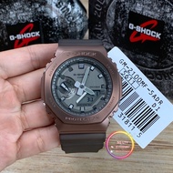 ASIA SET 100% ORIGINAL CASIO G-SHOCK GM-2100MF-5A/GM-110MF-1A midnight fog with timepieces in shimme