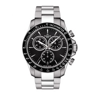 Tissot V8 quartz wheat 8 black silver t1064171105100 men's watches