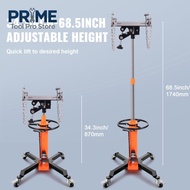 SucceBuy Transmission Jack 1322 LBS Hydraulic Telescoping Transmission Jack 32"-67" High Lift Floor 