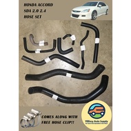 HONDA ACCORD SDA 2.0, 2.4 - RADIATOR & BY PASS HOSE SET