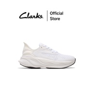 Clarks รุ่น CLARKS PACE สี WHITE รองเท้า SNEAKER (รองเท้าสนีกเกอร์) รองเท้าผ้าใบไซส์เล็ก คุณภาพดี ใส