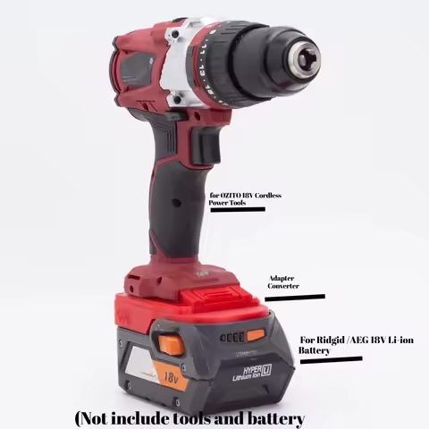 Battery Adapter Converter For Ridgid /AEG 18V Li-ion Battery To OZITO 18V Cordless Power Tools(﻿Adap