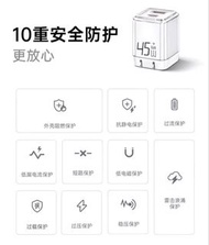 中國大陸旅遊手機充電器45W快充氮化镓充电器适用iPhone小米華為安卓充电可折叠兩腳小巧 3ccc(全新無包裝）