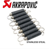 Per knalpot Akrapovic Stainless.