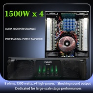 Professional amplifier, 3u four channel, 8 ohms, audio amplifier