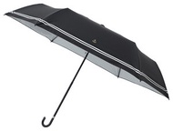 estaa - 日本直送 - Beauty Shield 晴雨兼用 防UV 遮光 遮熱 日傘 折傘 短傘 - 水手印花 - 黑色