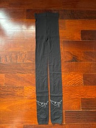 Atsugi黑色薄身襪褲