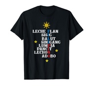 Fun Festive Yummy Filipino Traditional Food T-Shirt