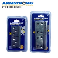 ARMSTRONG PVC DOOR HINGES STAINLESS