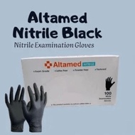 NITRILE GLOVES BLACK/ BLACK