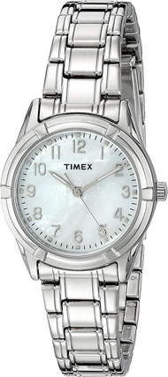 Timex Women's Easton Avenue Watch Silver-Tone/Mother of Pearl