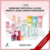 Nuface Skincare Youthfull | Glow Bright | Acne - Toner Cleanser Serum Sunscreen | Nu FACE