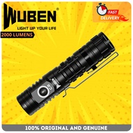 🔥100% ORIGINAL🔥 Wuben C2 2000 Lumens Flashlight