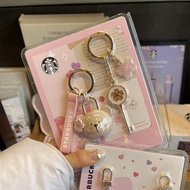 [Starbucks ] 2023 Cherry Blossom MD Bearista Lock Keychain limited / Keyrings / Cup / Tumbler / Mugs / Glass / Accessories  | sakura