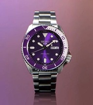 Seiko紫色錶 紫錶 Seiko 5 Sports 精工錶 手錶 限量版 SRPM11K1 全新現貨 即日交收 不用下訂 序號隨機 不設查詢序號 $4500 包順豐運費/大角咀/太子站交收 不議價