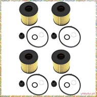[L U T I] Auto Oil Filter Kit 4Pcs 263502J000 26350-2J000 for       2020-2023