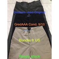 HOT ITEM USED COTTON PANTS DOCKERS NORMAL SAIZ 28/29/30/32/33/34/36/38