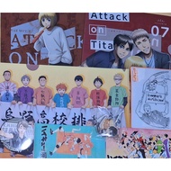 AOT/ Haikyu Merch.Set-Frances