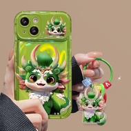 Cute Dragon Casing Vivo S17 S17t S15 V27 V23 S1 X100 X90 Pro+ X90s X80 X30 Pro X70 X60 X50 X27 Y77 Y