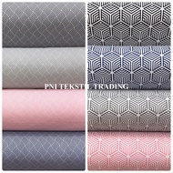 (S-031-038) KAIN LANGSIR KANVAS BIDANG 60" / HEAVY COTTON FABRIC WIDTH 60" (Harga untuk 0.5 meter)