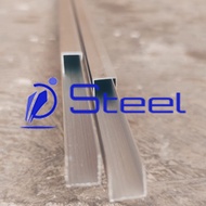 Kanal U Aluminium 1/2" (1.3 cm) x 6M | Alcomexindo Silver