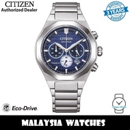 Citizen Zenshin Senkei CA4691-59L Eco-Drive Sapphire Crystal Glass Super Titanium Case & Strap Watch
