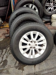 255/65/17 Bridgestone dueler h/T 840 Dot 2021 Made in thailand 6k each