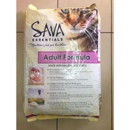 Sava essentials cat food 9kg adult makanan kucing