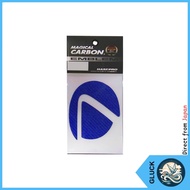 HASEPRO Magical Carbon Steering Emblem (Blue) for Lexus GS / IS GRL1# / GSE3# CESL-4B [Direct from J
