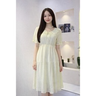 HIJAU Beautiful sage green Dress