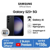 Samsung Galaxy S23+ 5GGB Smartphone 512GB, Handphone AI 50MP Nightography Camera &amp; Snapdragon 8 Gen 2 (4nm), HP flagship Samsung, Smartphone, Android, Garansi resmi, Samsung official store