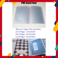 PVC Card Pack Slot Card Holder ID Card Holder PVC Slot Kad