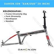 Frame sepeda lipat dahon ion sanjose