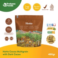 Prakasa Foods - Hotto Cocoa Multigrain Chocolate (Cocoa) 1 Pouch | Healthy Cereal with Rice Substitu