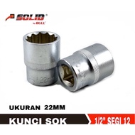 22mm Solid Socket Wrench