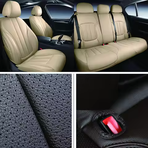 Custom Fit Car Seat Covers For BMW E60 X1 F48 E84 F30 E46 Serie 1 E87 E30 X3 E83 F25 E91 F31 Luxury 