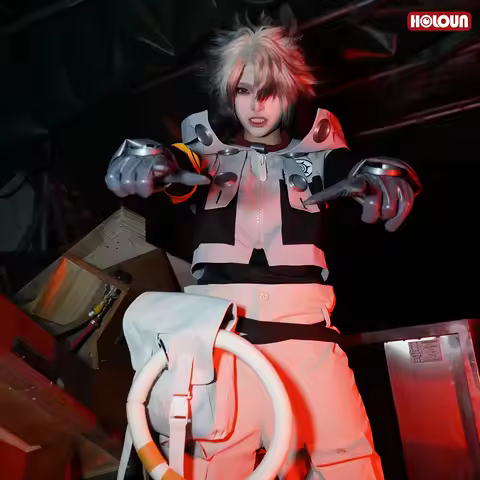 HOLOUN Gachiakuta Anime Rudo Cosplay Costume Convention Halloween Christmas Embroidery Armband T-Shi