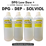 SOLVIOL - SOL / DPG CAMPURAN BIBIT PARFUM NON ALKOHOL ISI 1000 ML / 1LITER | DPG atau Solviol pelar