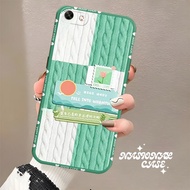 [199] Case Compatible Oppo F1S / A59 / A71 / A83 / A37 / A39 / A57 Old Motif Knitted Frame Cool